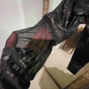 Victoria's Secret Black and Gray Leggings